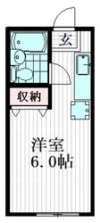 上目黒ハイツの物件間取画像